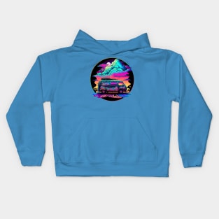 Hippie Van - Summertime Series Kids Hoodie